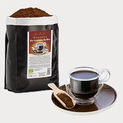 Moramba als Alternative wenn Lupinenkaffee Nebenwirkungen hat und Lupinenkaffee kaufen, daher nicht geht