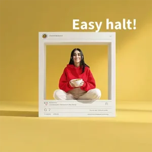 nzeige von 21 drückt aus, dass das Unternehmen mit Begriffen wie guter KI in der Werbung Beispiele für sich wirbt